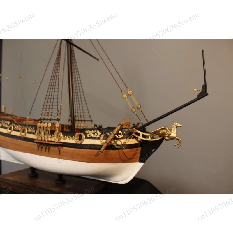 Model Kit Yacht - ชุดโมเดลเรือไม้ William Royal Yacht ขนาด 1/48